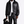 Fingerprint Signature PU Leather Jacket