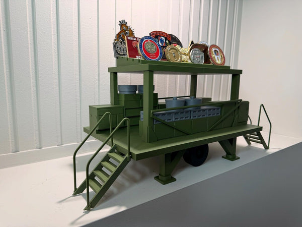 MKT Field Kitchen Coin Holder | Military Challenge Coin Display Rack (3D Printed)