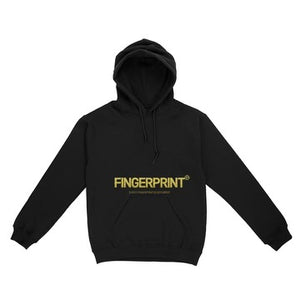Gold Fingerprint Hoodie - 24K Shine - Fingerprint Clothing