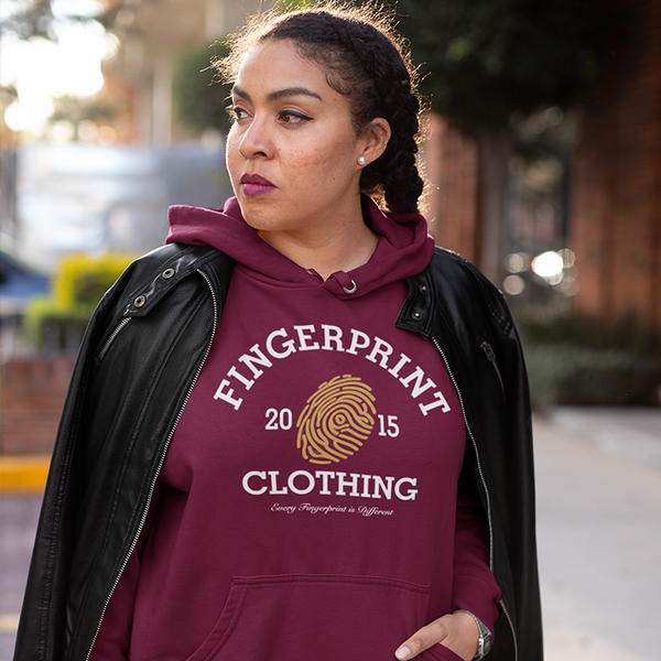 Fingerprint "Collegiate" Unisex Hoodie