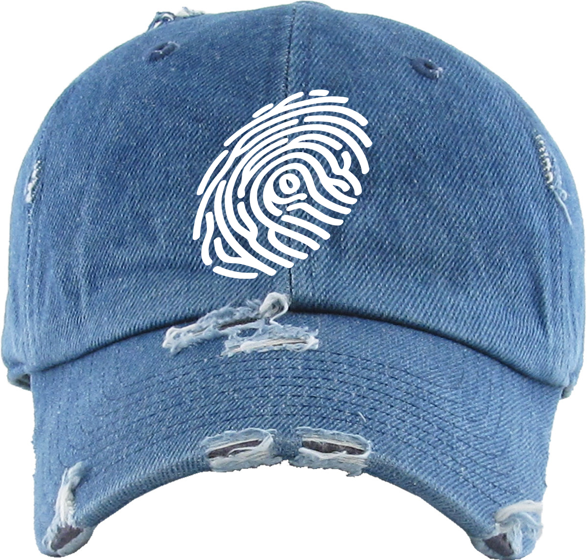 Fingerprint Unisex Dad Hat –